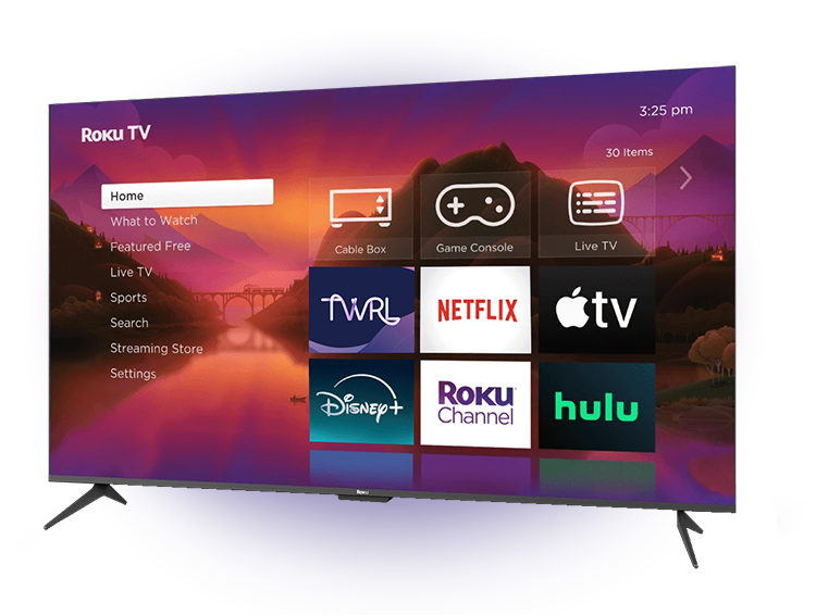 Twrl on Roku TV Interface